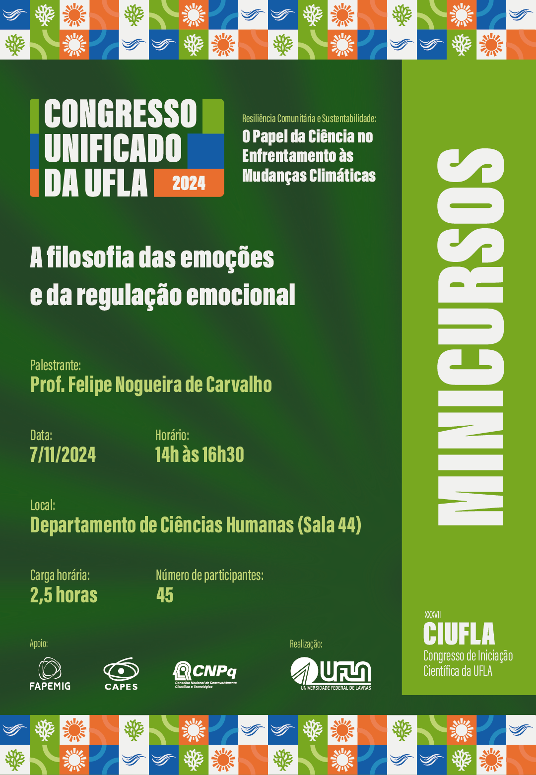 20 Banner Cong Unif UFLA Minicurso
